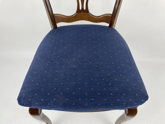 Image 1 of 2x Vintage eetkamerstoelen