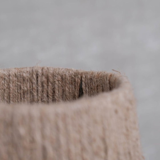 Image 1 of Franse vintage touw tafellamp, jaren 1960