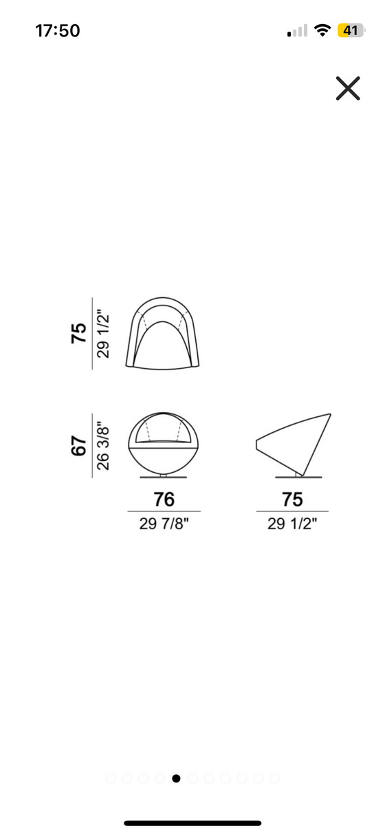 Image 1 of 2x Arketipo Love Armchair