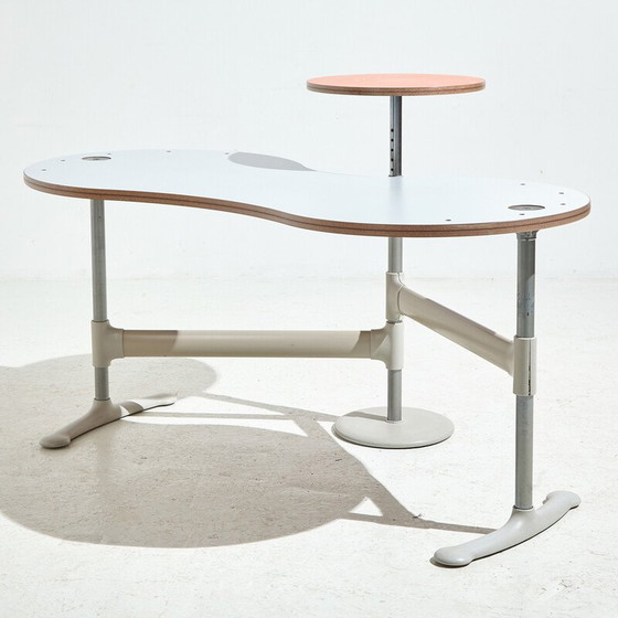Image 1 of Vintage 'Red Rocket' bureau in aluminium en kunststof door Ayse Birsel voor Herman Miller, 2000