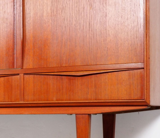 Image 1 of EW Bach teak highboard, jaren 60 