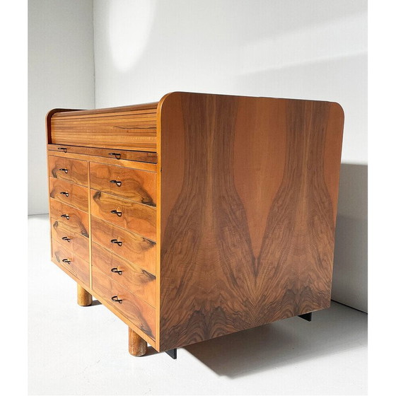 Image 1 of Vintage bureau van Gianfranco Frattini voor Bernini, Italië 1960