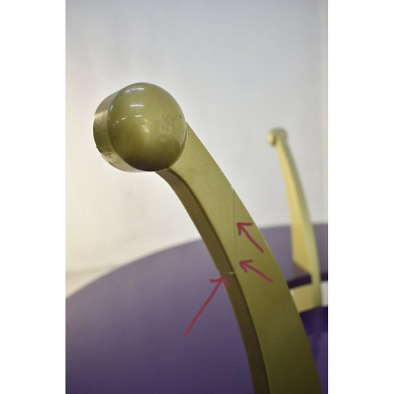 Image 1 of Vintage salontafel "orchidee" van Massimo Morozzi voor Archizoom, Italië 1980