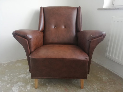 Vintage lounge fauteuil