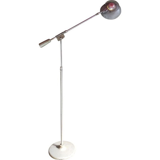 Vintag 219s vloerlamp van Ferdinand Solere, 1950