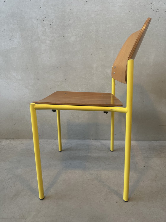 Image 1 of 6x vintage stapelstoelen ‘De Valk’