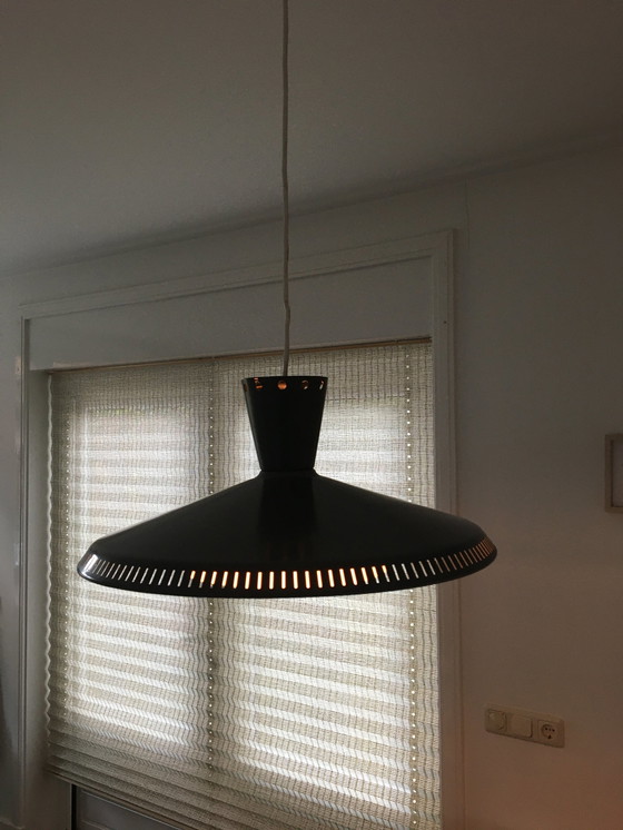 Image 1 of Philips Metalen Hanglamp  Nb 93/01 Antracietgrijs