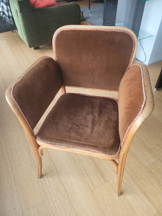 Image 1 of Thonet 6585 Art Nouveau Otto Wagner fauteuil