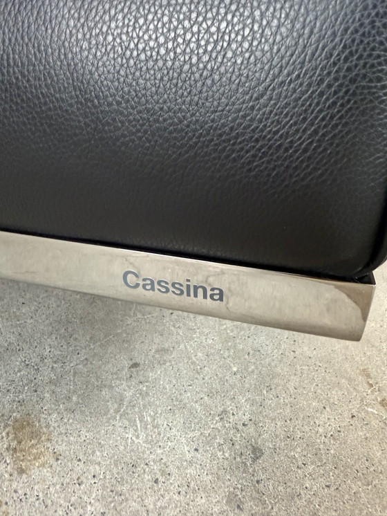 Image 1 of Cassina Lc2 Le Corbusier Fauteuil Zwart Leer/Chroom