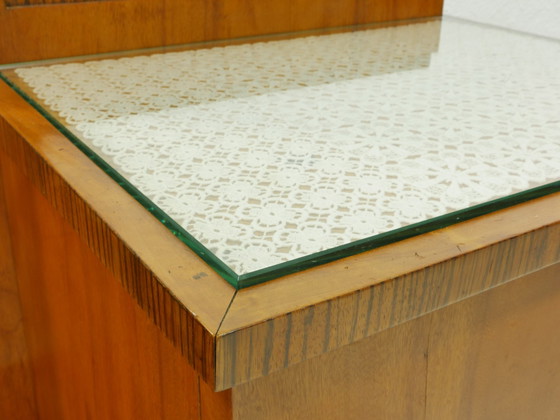 Image 1 of Vintage spiegel ladekast, jaren 1950, Duitsland