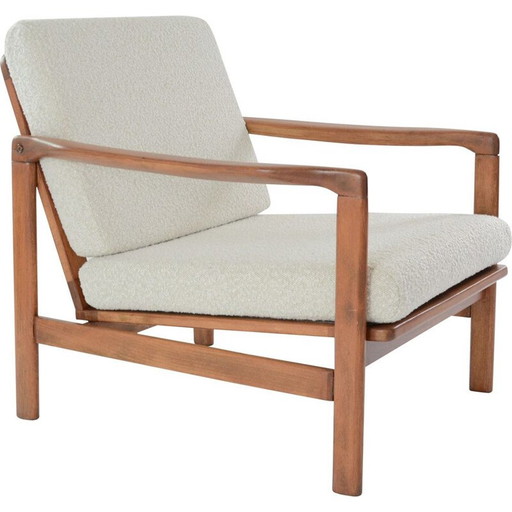 Vintage fauteuils BZ witte krul