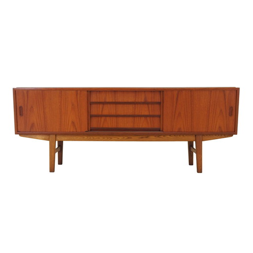 Teakhouten dressoir, Deens ontwerp, 1960S, Productie: Denemarken