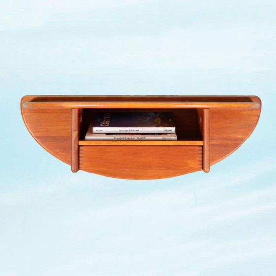 Image 1 of Deens design wandconsole teakhout, Kai Kristiansen