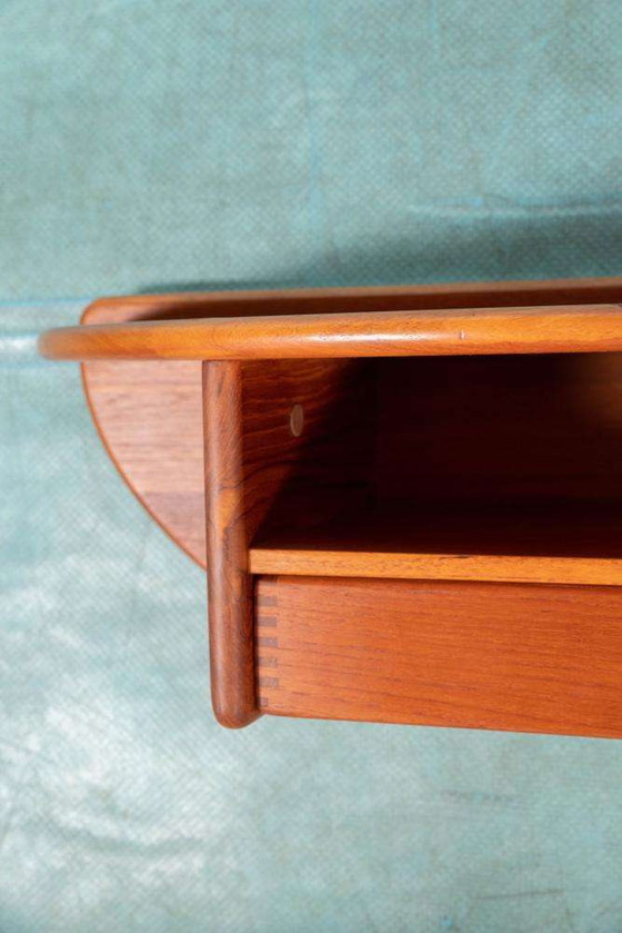 Image 1 of Deens design wandconsole teakhout, Kai Kristiansen