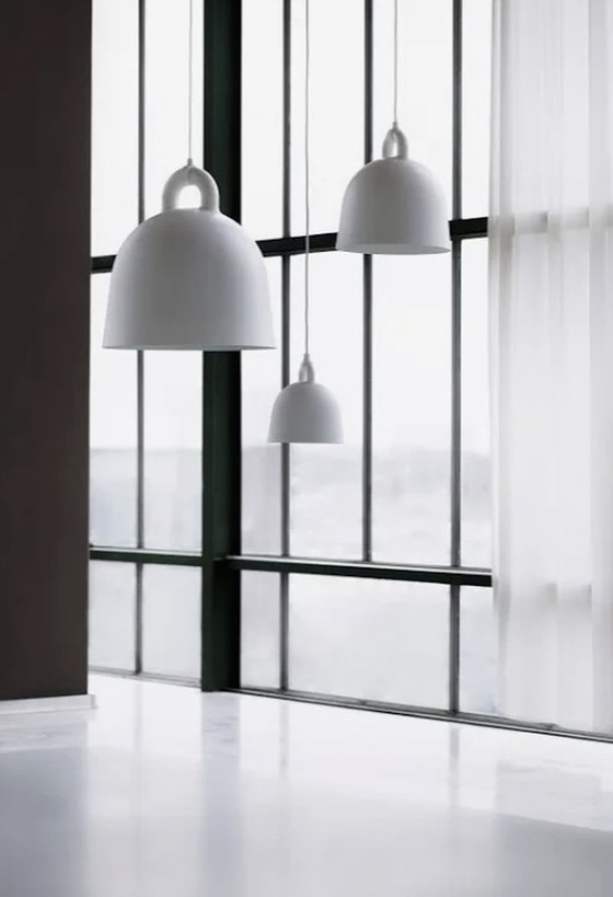 Image 1 of 2x Normann Copenhagen Bell Grote Lamp Wit