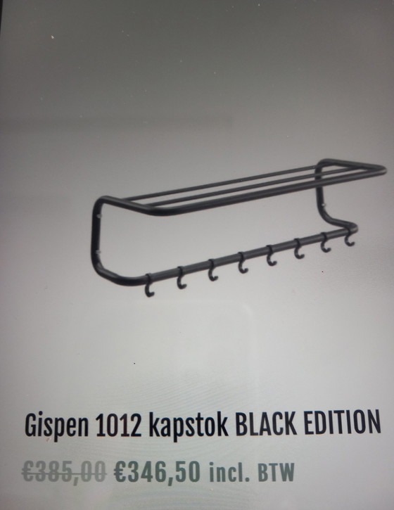 Image 1 of Gebr van der stroom gispen today kapstok model 1012