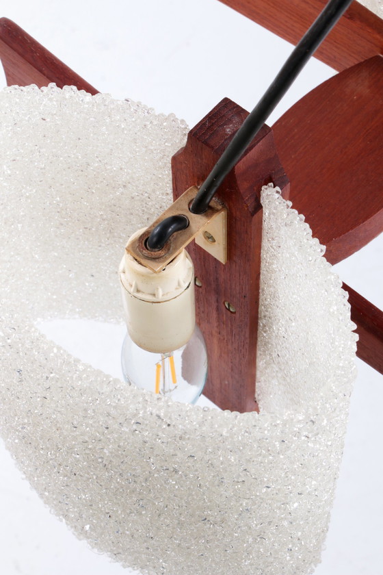 Image 1 of Vintage hanglamp met harskapjes