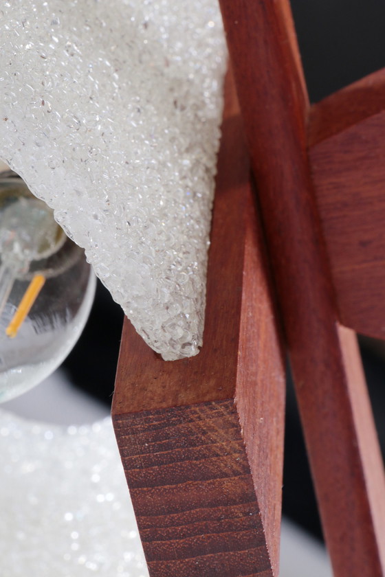 Image 1 of Vintage hanglamp met harskapjes