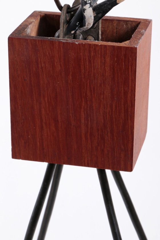 Image 1 of Vintage hanglamp met harskapjes