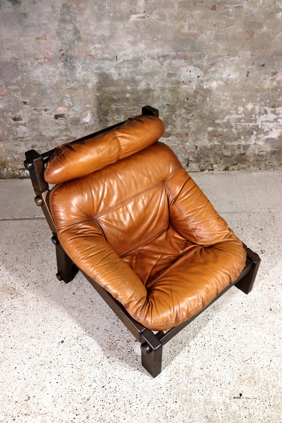 Image 1 of Gerard Van Den Berg Brutalist Lounge Chair Voor Montis 