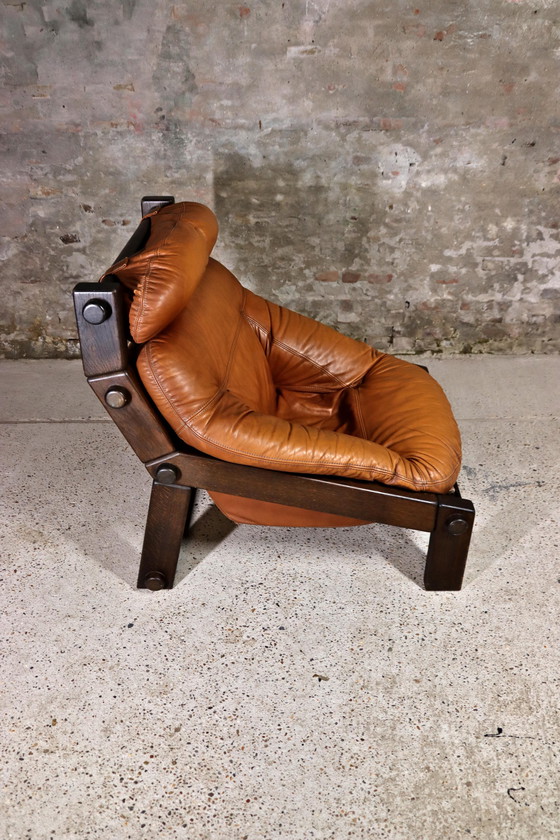 Image 1 of Gerard Van Den Berg Brutalist Lounge Chair Voor Montis 