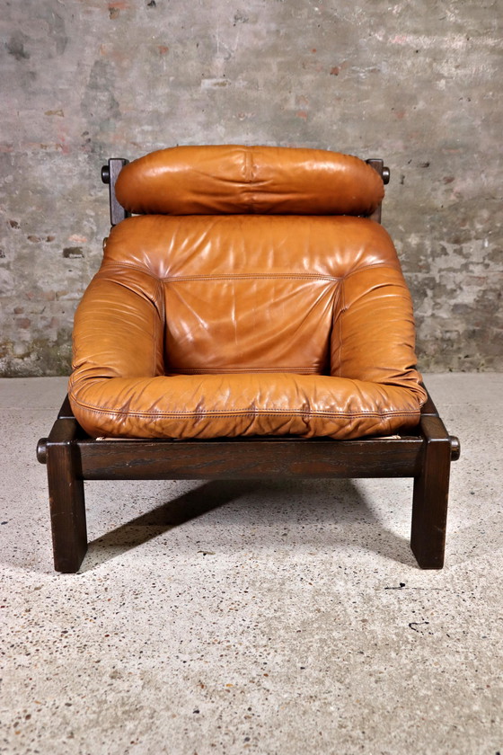 Image 1 of Gerard Van Den Berg Brutalist Lounge Chair Voor Montis 