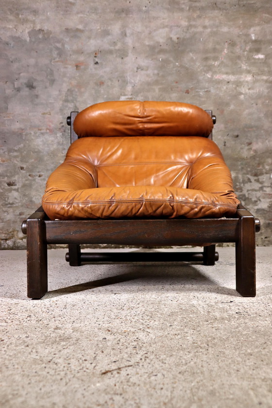 Image 1 of Gerard Van Den Berg Brutalist Lounge Chair Voor Montis 