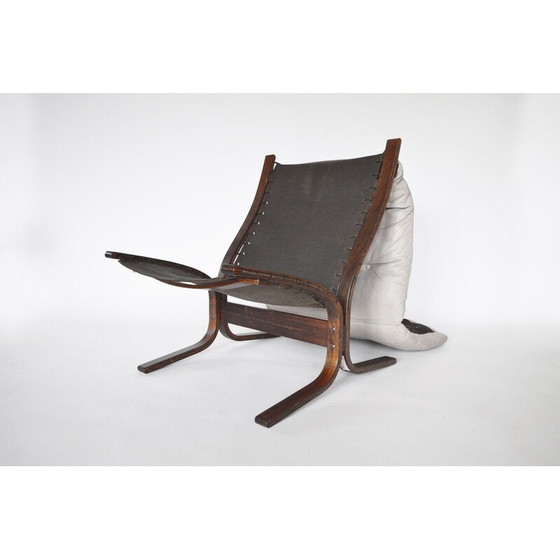 Image 1 of Set van 4 vintage Siesta fauteuils van Ingmar Relling voor Westnofa, Noorwegen 1960