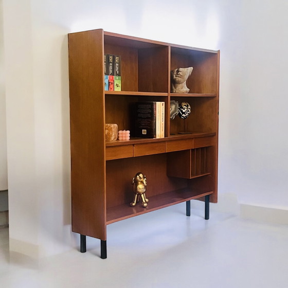 Image 1 of Vintage Deens Design Boekenkast Ølholm Møbelfabrik 