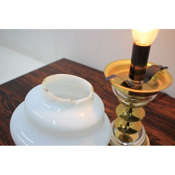 Image 1 of Paar vintage lampen van Jablonecké Sklárny, Tsjecho-Slowakije 1980