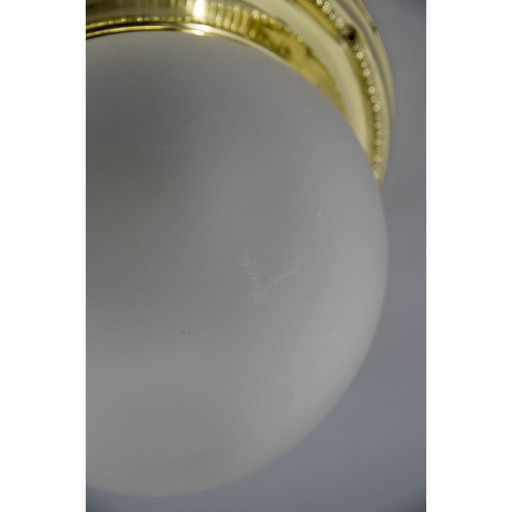 Vintage Art Nouveau plafondlamp, jaren 1920