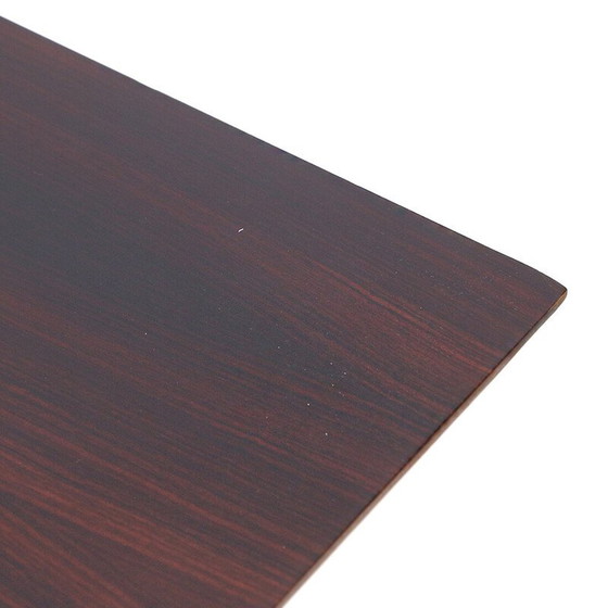Image 1 of Vierkante massief houten salontafel, 1960