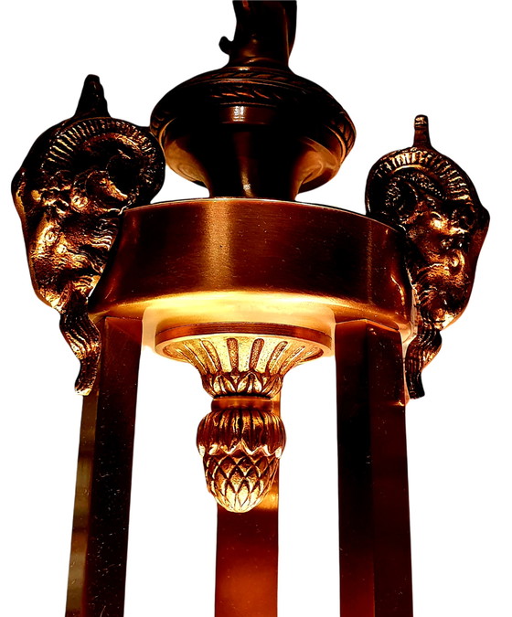Image 1 of Mariner Royal Heritage 18694 bronzen albast hanglamp