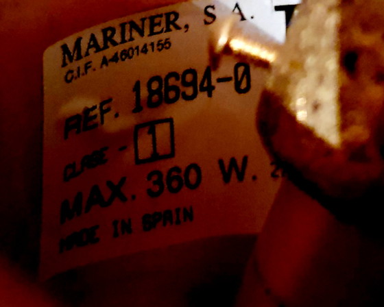 Image 1 of Mariner Royal Heritage 18694 bronzen albast hanglamp