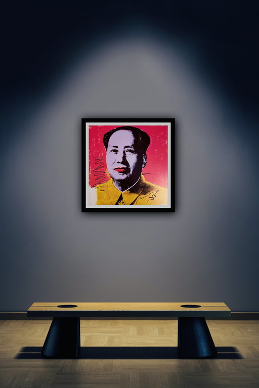 Andy Warhol: “Mao, 1972”.  ©2007 Andy Warhol Foundation For The Visual Arts, New York. 