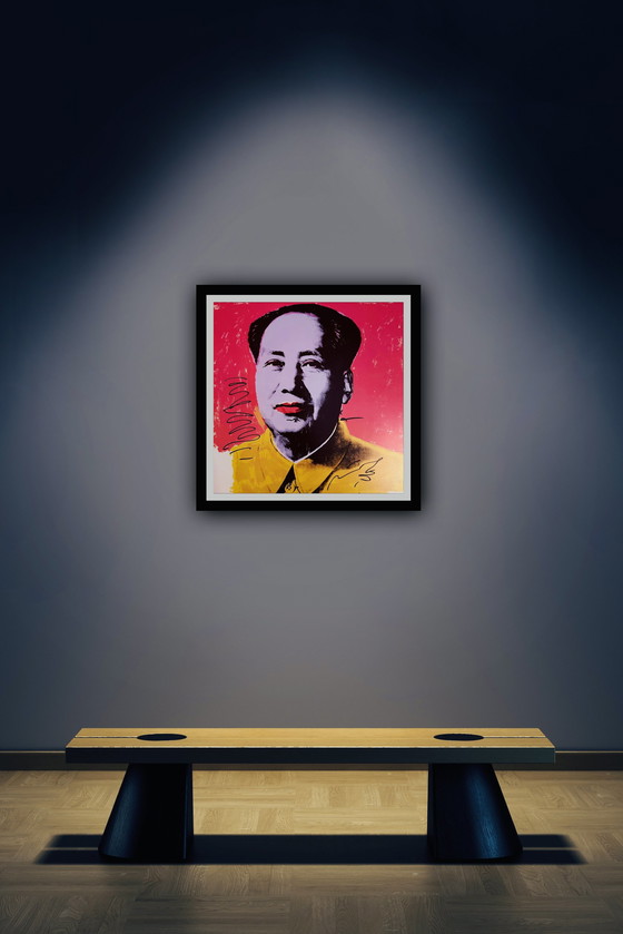 Image 1 of Andy Warhol: “Mao, 1972”.  ©2007 Andy Warhol Foundation For The Visual Arts, New York. 