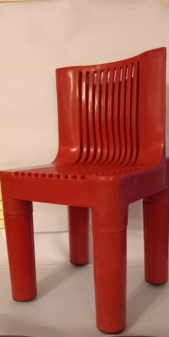 Image 1 of Kartell Kinderstoel Marco Zanuso En Richard Sapper 1960