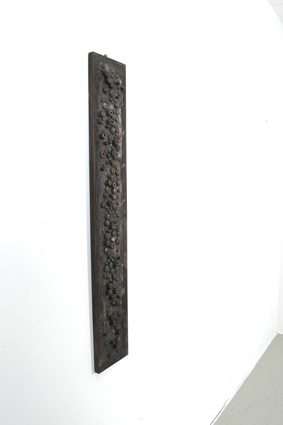 Image 1 of Brutalist wandsculptuur