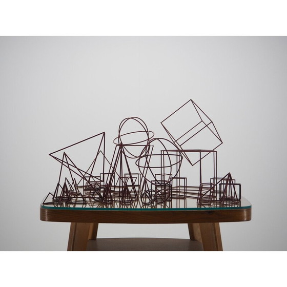 Image 1 of Geometrische vormen in staal, 1940