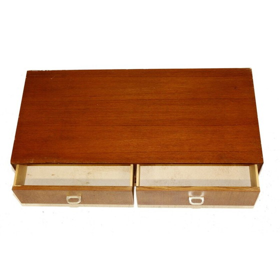 Image 1 of Vintage teakhouten console Zweden 1960