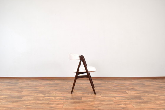 Image 1 of Mid Century Deense Teakhouten Eetkamerstoelen Door Th. Harlev Voor Farstrup, 1960S, Set Van 4.