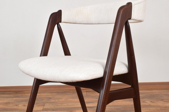 Image 1 of Mid Century Deense Teakhouten Eetkamerstoelen Door Th. Harlev Voor Farstrup, 1960S, Set Van 4.