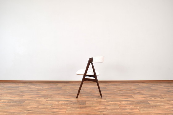 Image 1 of Mid Century Deense Teakhouten Eetkamerstoelen Door Th. Harlev Voor Farstrup, 1960S, Set Van 4.