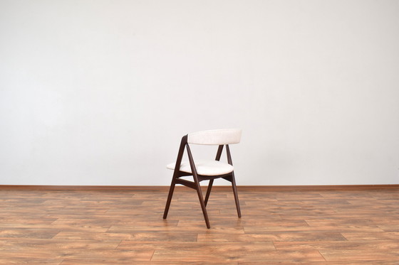 Image 1 of Mid Century Deense Teakhouten Eetkamerstoelen Door Th. Harlev Voor Farstrup, 1960S, Set Van 4.