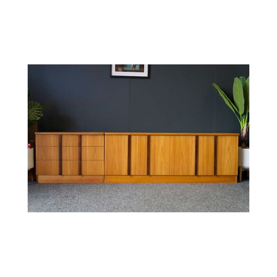 Image 1 of Vintage teakhouten ladenkast van E Gomme voor G Plan