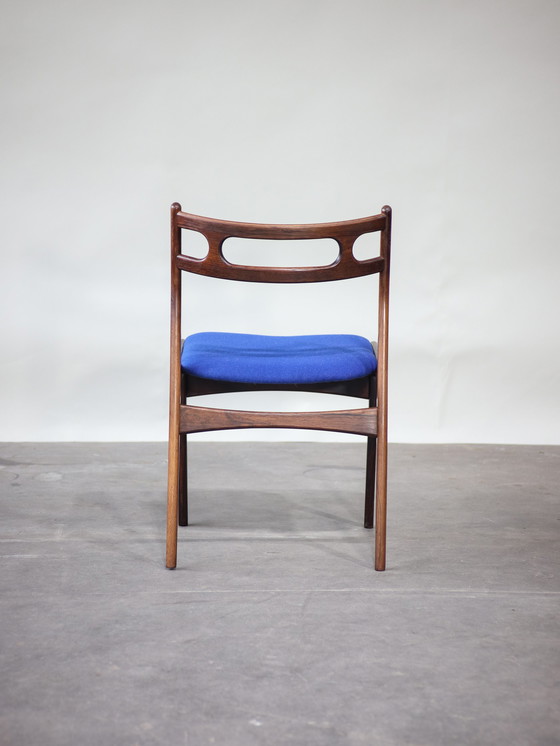 Image 1 of 4x Johannes Andersen stoelen nr.138 Deens design