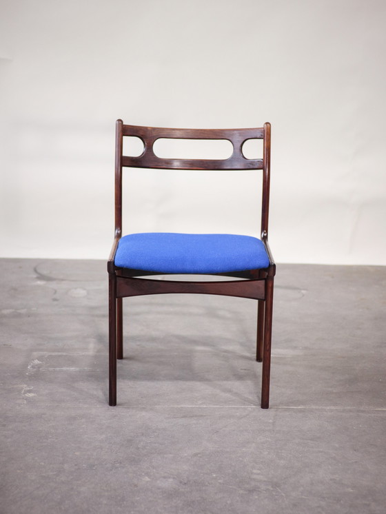 Image 1 of 4x Johannes Andersen stoelen nr.138 Deens design