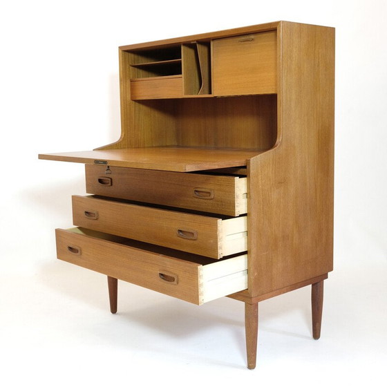 Image 1 of Vintage teakhouten bureau van Arne Wahl Iversen voor Vinde Mobelfabrik, 1965