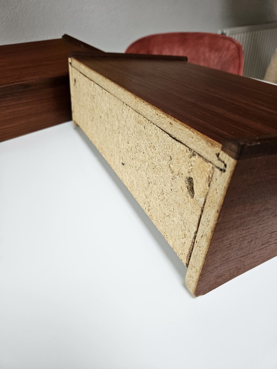 Image 1 of 1x Vintage zwevende nachtkastjes