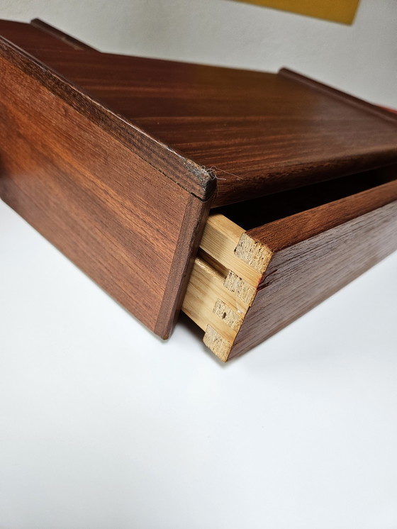 Image 1 of 1x Vintage zwevende nachtkastjes